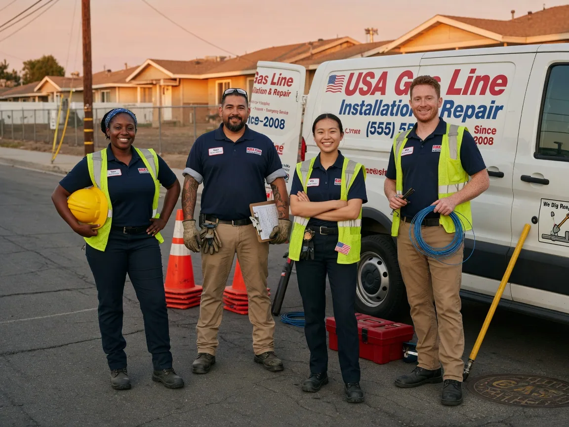 Gas Line Installation company in Loving, TX